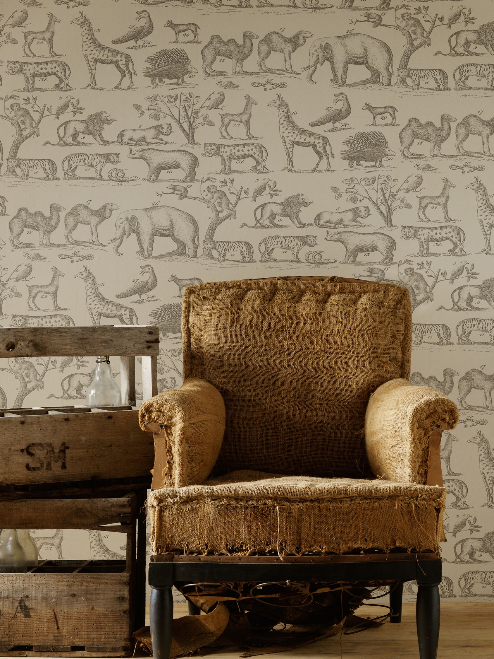 Andrew Martin Ark Wallpaper At John Lewis Partners