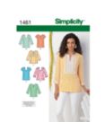 Simplicity Tops Sewing Pattern, 1461