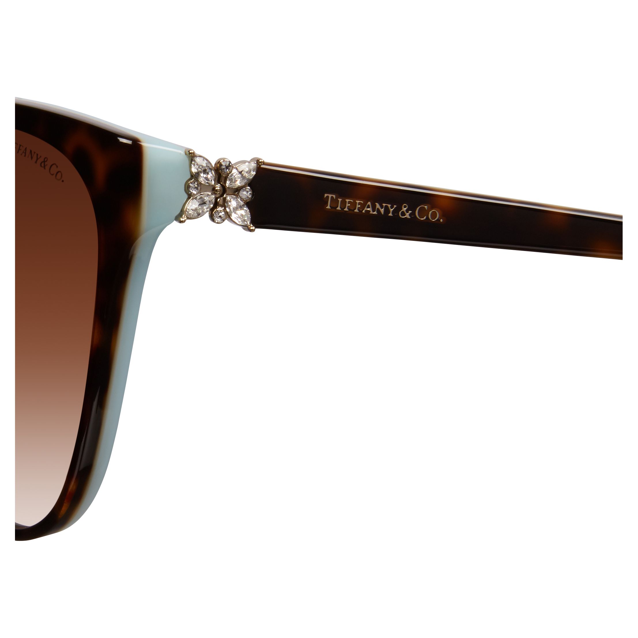 Buy Tiffany & Co TF4089B Cat's Eye Sunglasses Online at johnlewis.com