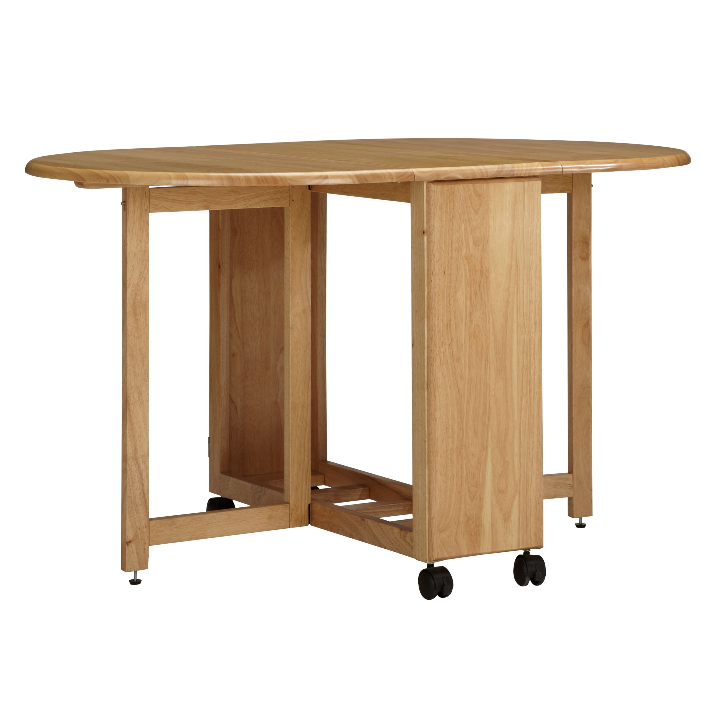 John Lewis Butterfly Drop Leaf Folding Dining Table and Four Chairs at ...