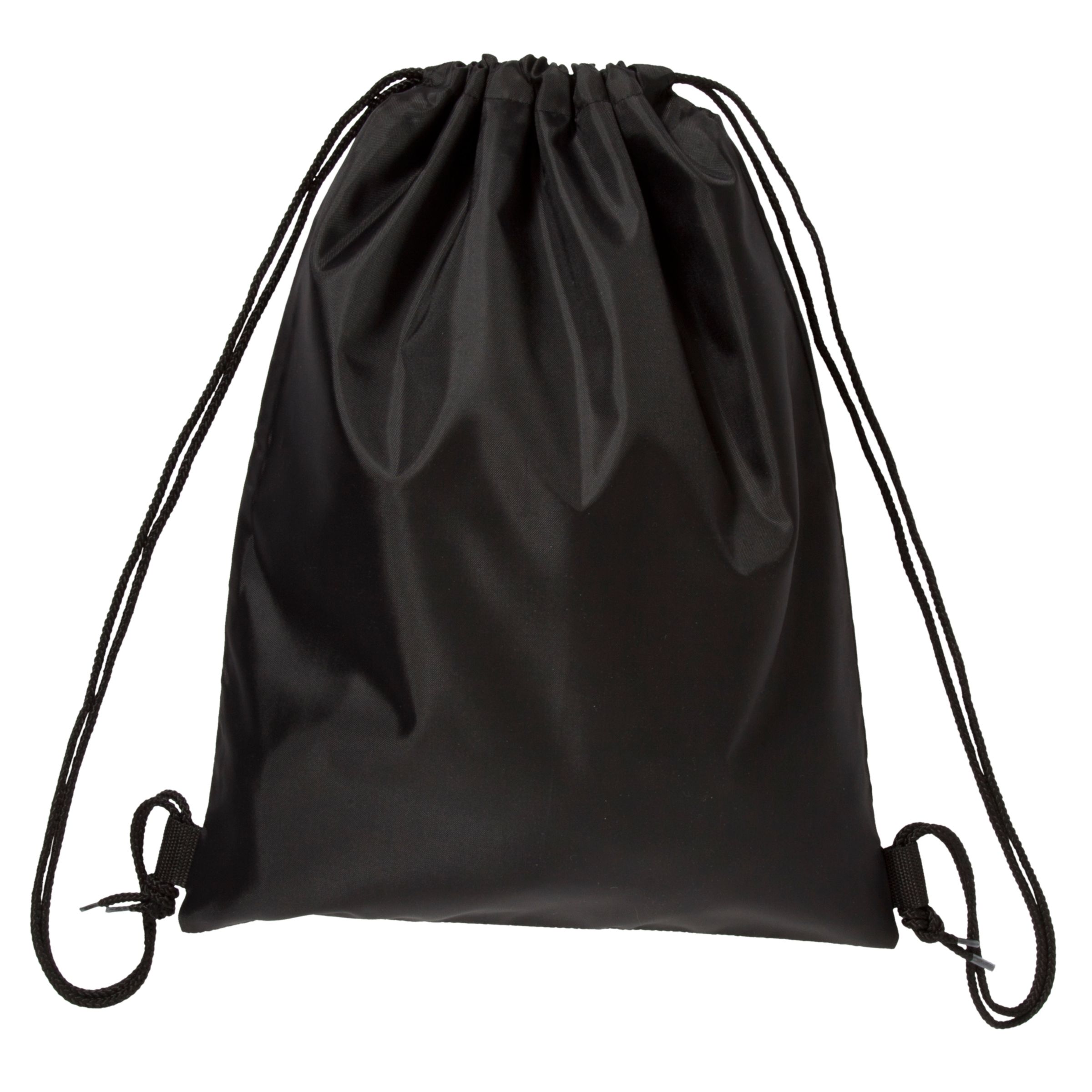 Buy School PE Drawstring Bag, Black | John Lewis