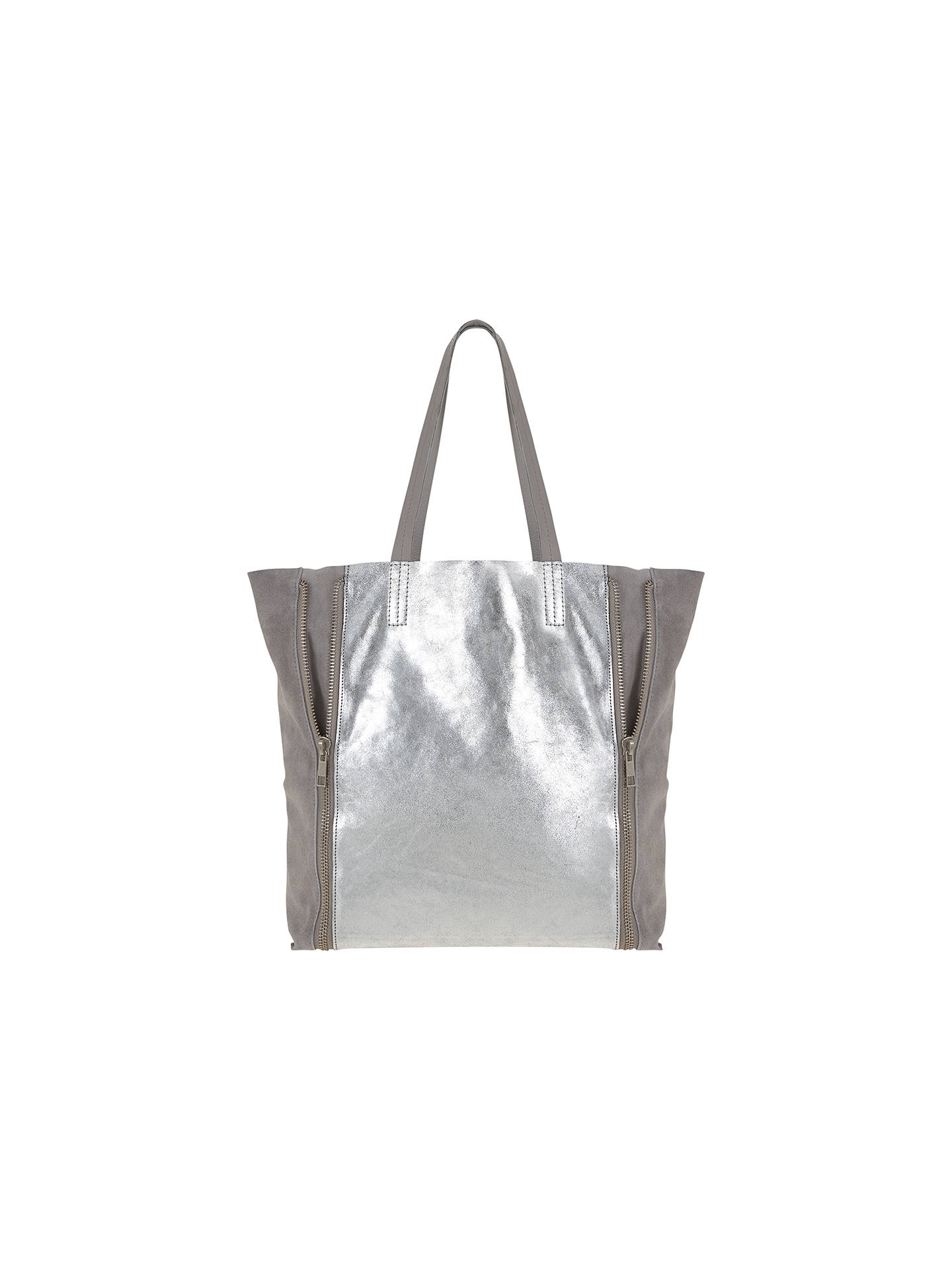 Mint Velvet Milly Soft Leather Shopper Bag, Multi at John Lewis & Partners