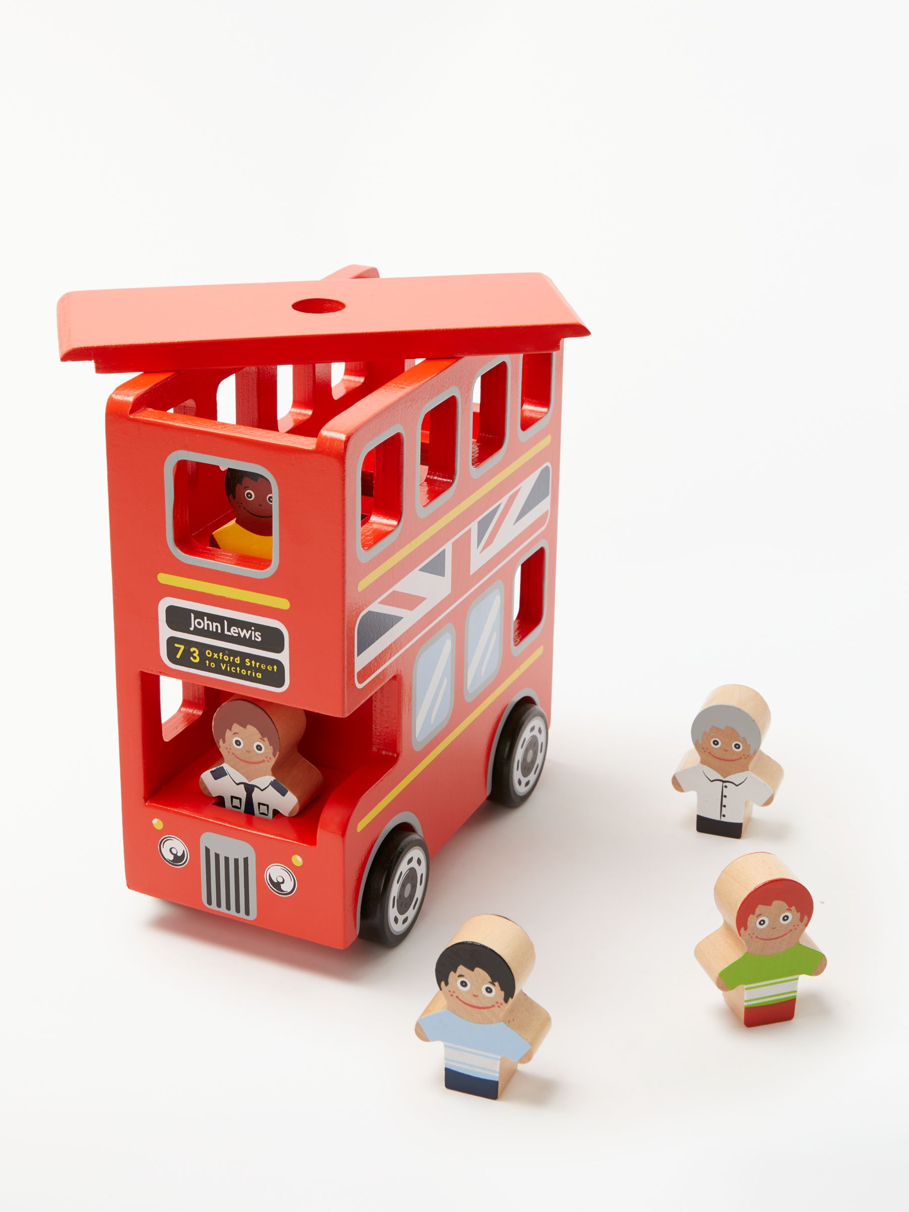 toy wooden bus