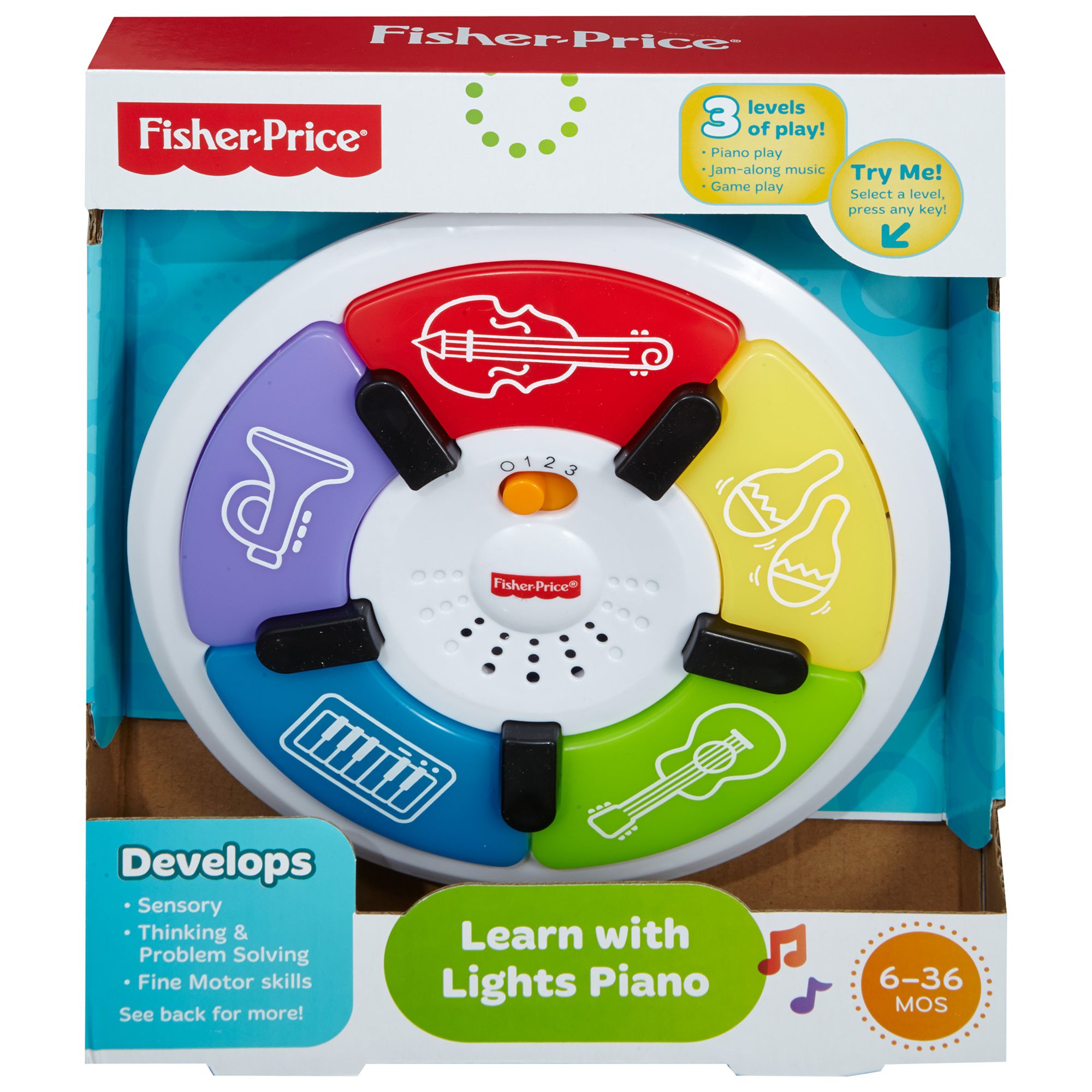fisher price learning piano