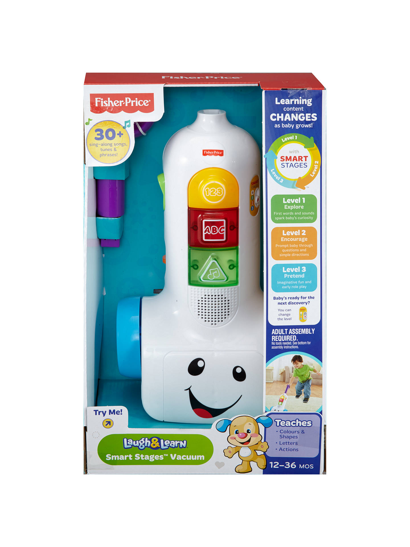 FisherPrice Laugh & Learn Smart Stages Vacuum Cleaner at