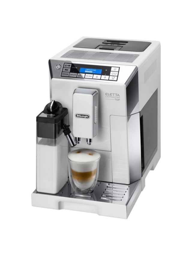 De'Longhi ECAM45.760 Eletta Flat White Bean-to-Cup Coffee Machine, White