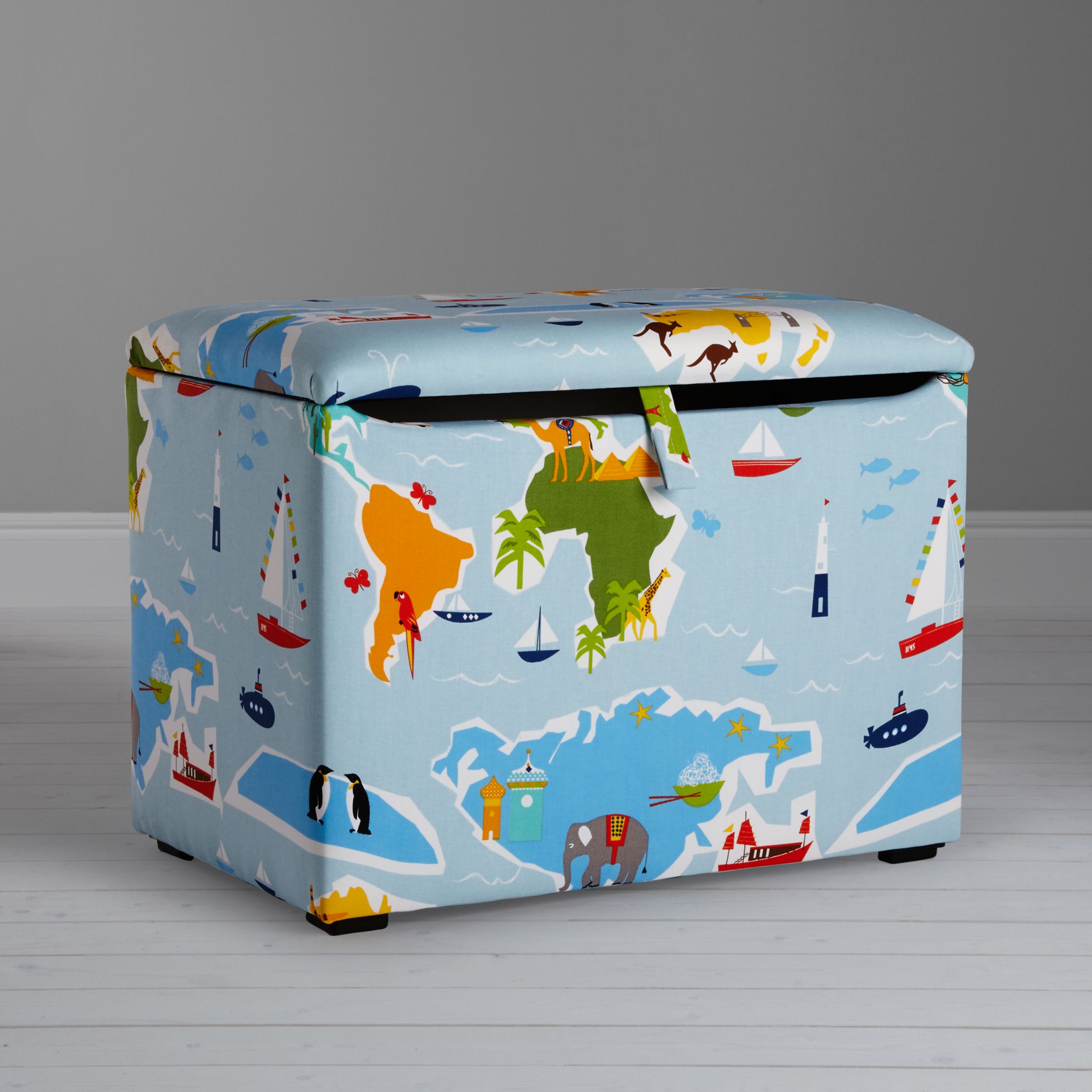 canvas toy chest