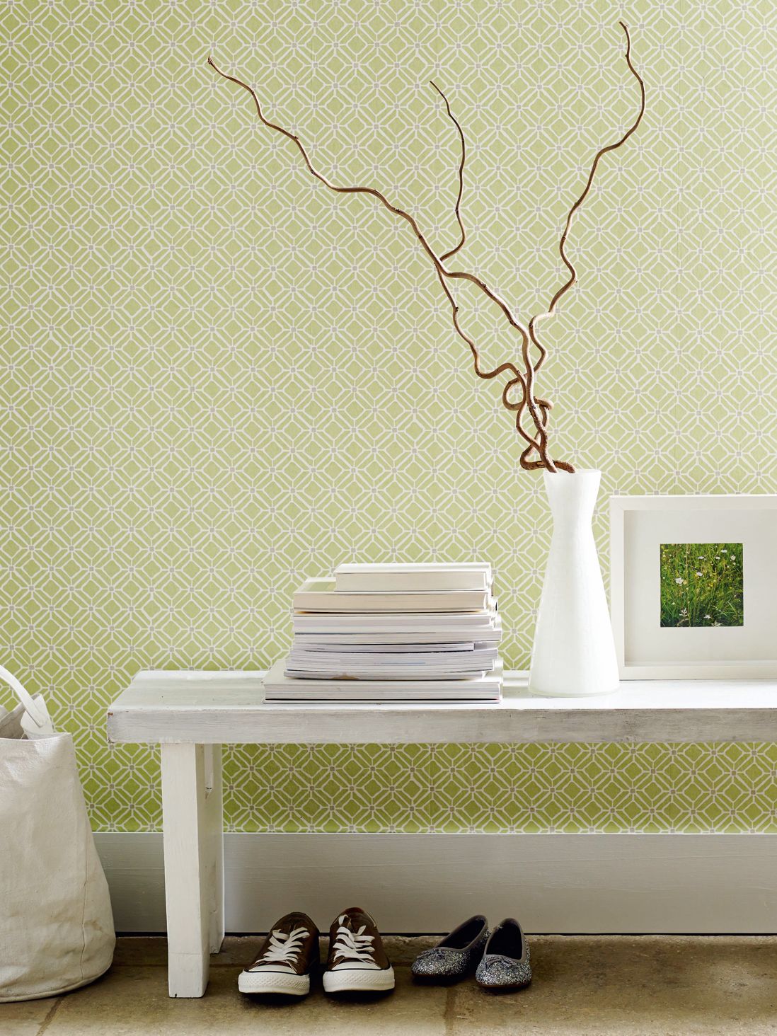 Sanderson Fretwork Paste the Wall Wallpaper