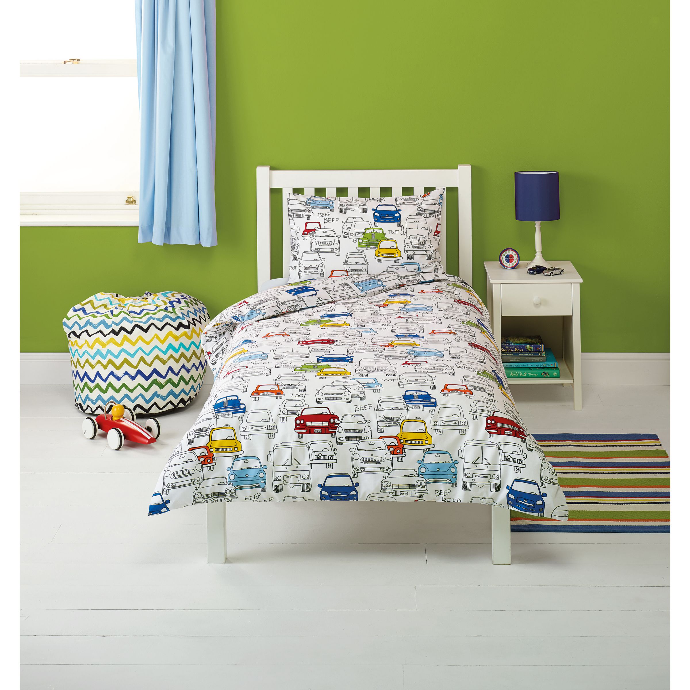 Little Home At John Lewis Traffic Single Duvet Cover And