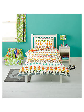 little home at John Lewis Animal Fun Two By Two Animal Duvet Cover and Pillowcase Set