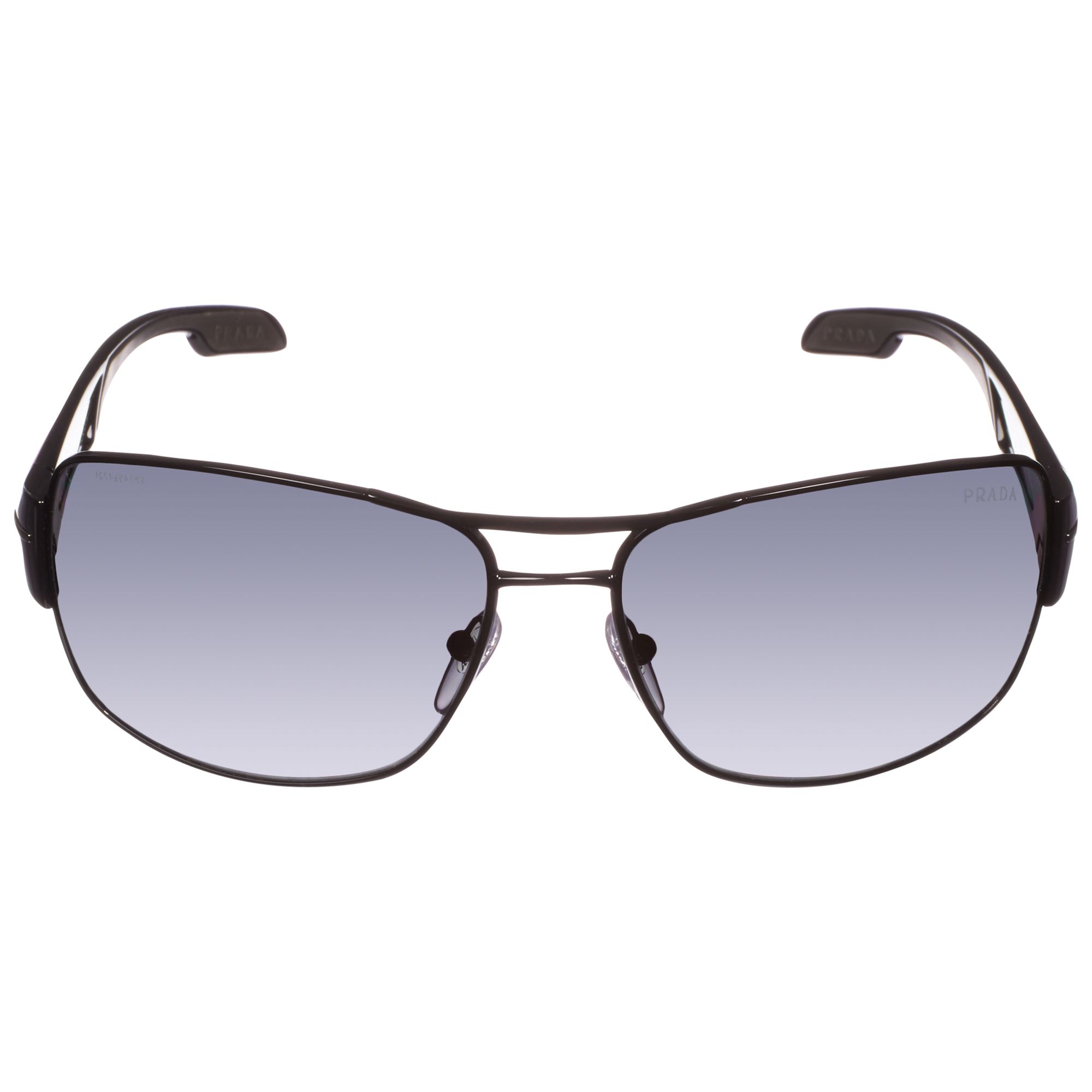 Prada Linea Rossa PS53NS Sport Polarised Sunglasses, Black at John ...