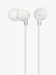 Sony MDR-EX15AP In-Ear Headphones with Mic/Remote, White