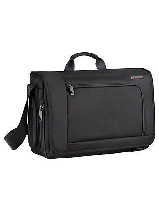 Briggs & Riley Verb Despatch 17" Laptop Messenger Bag, Black