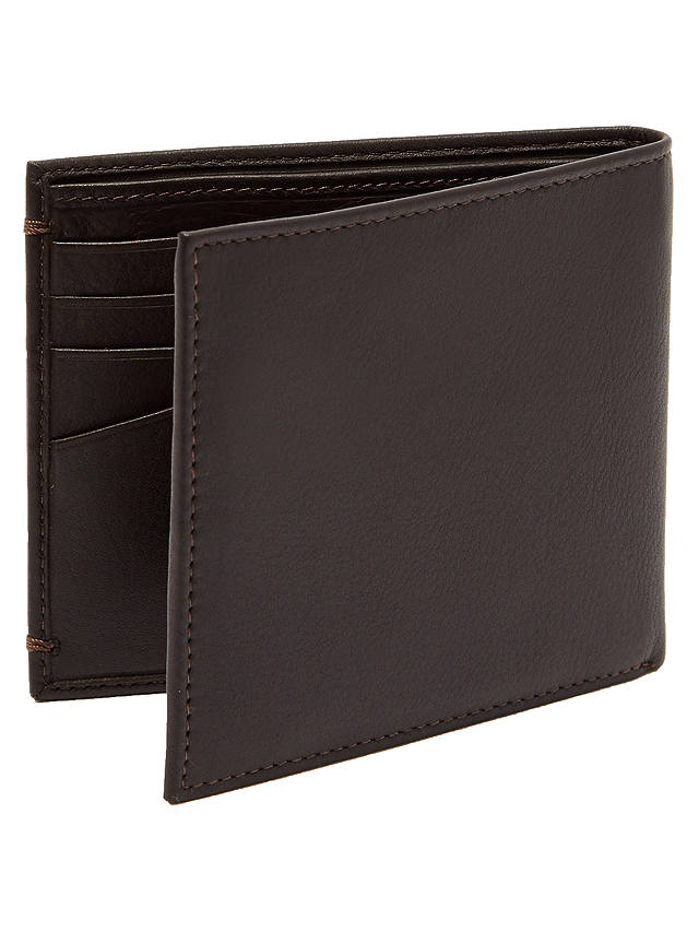 Ted Baker Anthonys Leather Bifold Wallet, Black