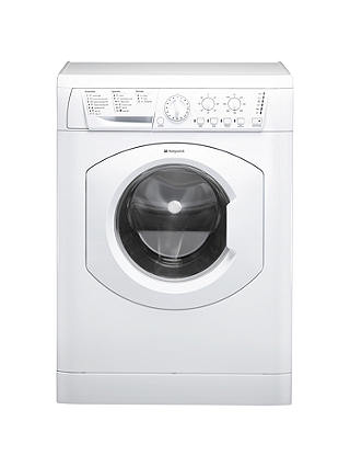 Hotpoint HFEL521P Slim Depth Freestanding Washing Machine, 5kg Load, A+ Energy Rating, 1200rpm Spin, White