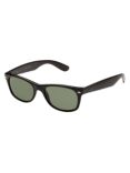 Ray-Ban 0RB2140 Original Wayfarer Polarised Sunglasses, Black