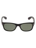 Ray-Ban 0RB2140 Original Wayfarer Polarised Sunglasses, Black