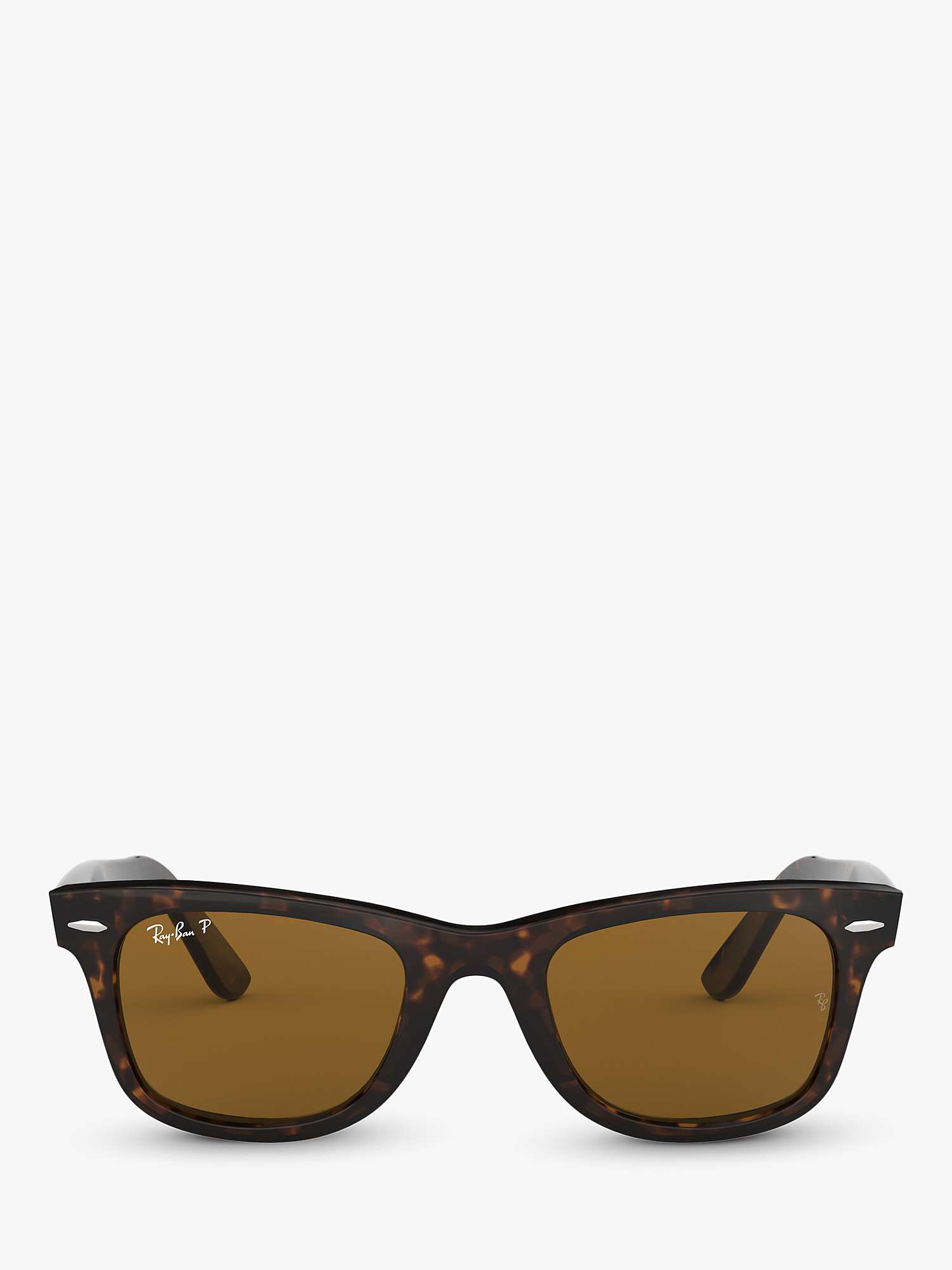 Buy Ray-Ban 0RB2140 Original Wayfarer Polarised Sunglasses Online at johnlewis.com