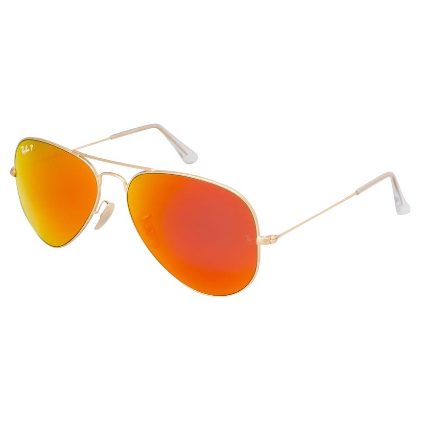 Ray Ban Rb3025 Original Aviator Sunglasses Orange At John Lewis And Partners