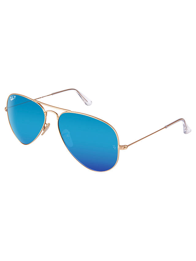 Ray-Ban RB3025 Original Aviator Sunglasses, Blue