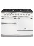 Rangemaster Elise 110 Dual Fuel Range Cooker, White