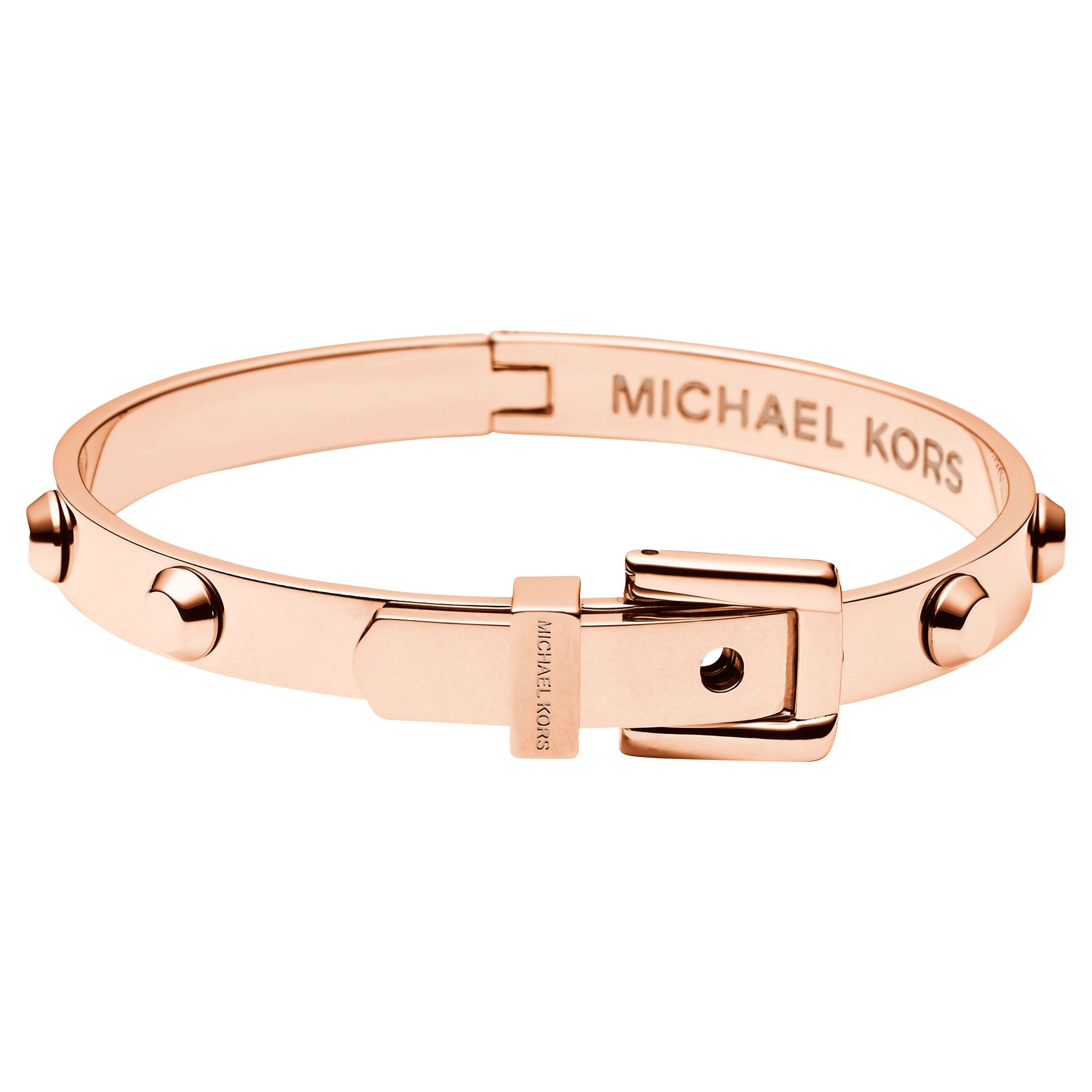 Actualizar 52+ imagen michael kors gold belt bracelet