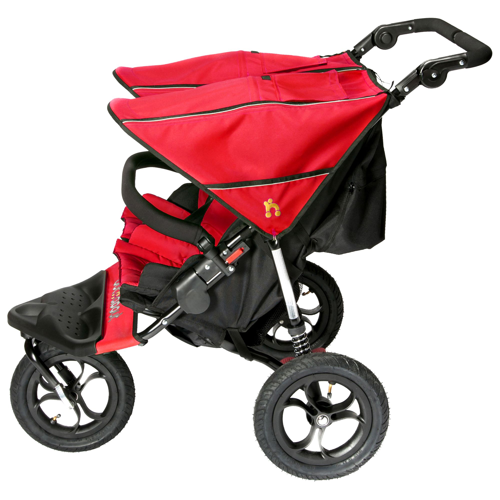 out and about double buggy v4