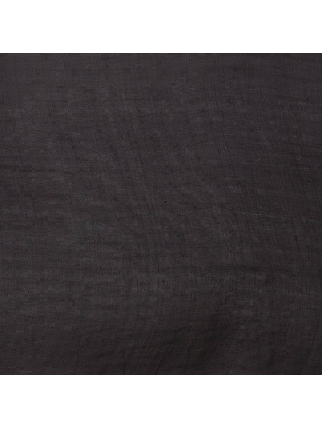 John Louden Smooth Chiffon Silk Fabric, Black