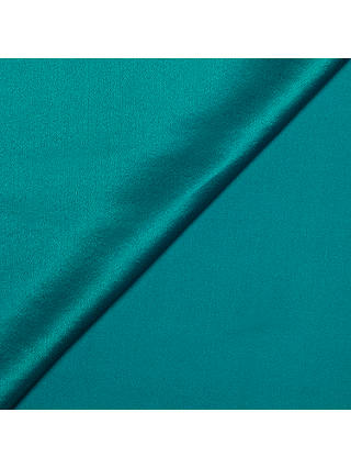 John Lewis Silk Satin Fabric, Teal