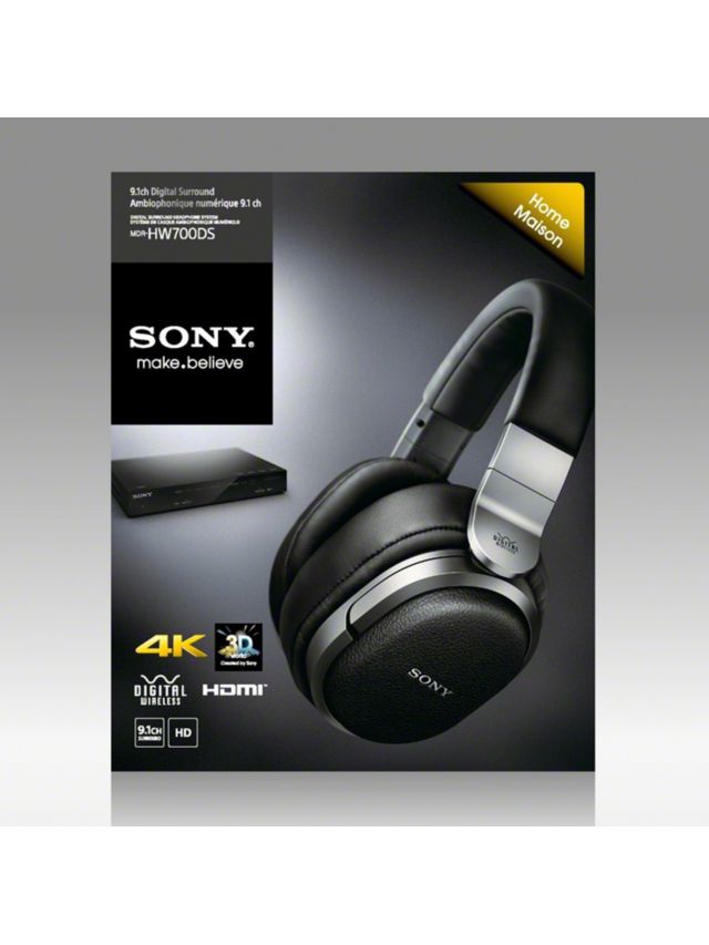 Sony MDRHW700DS Digital Surround RF 9.1 Channel Wireless