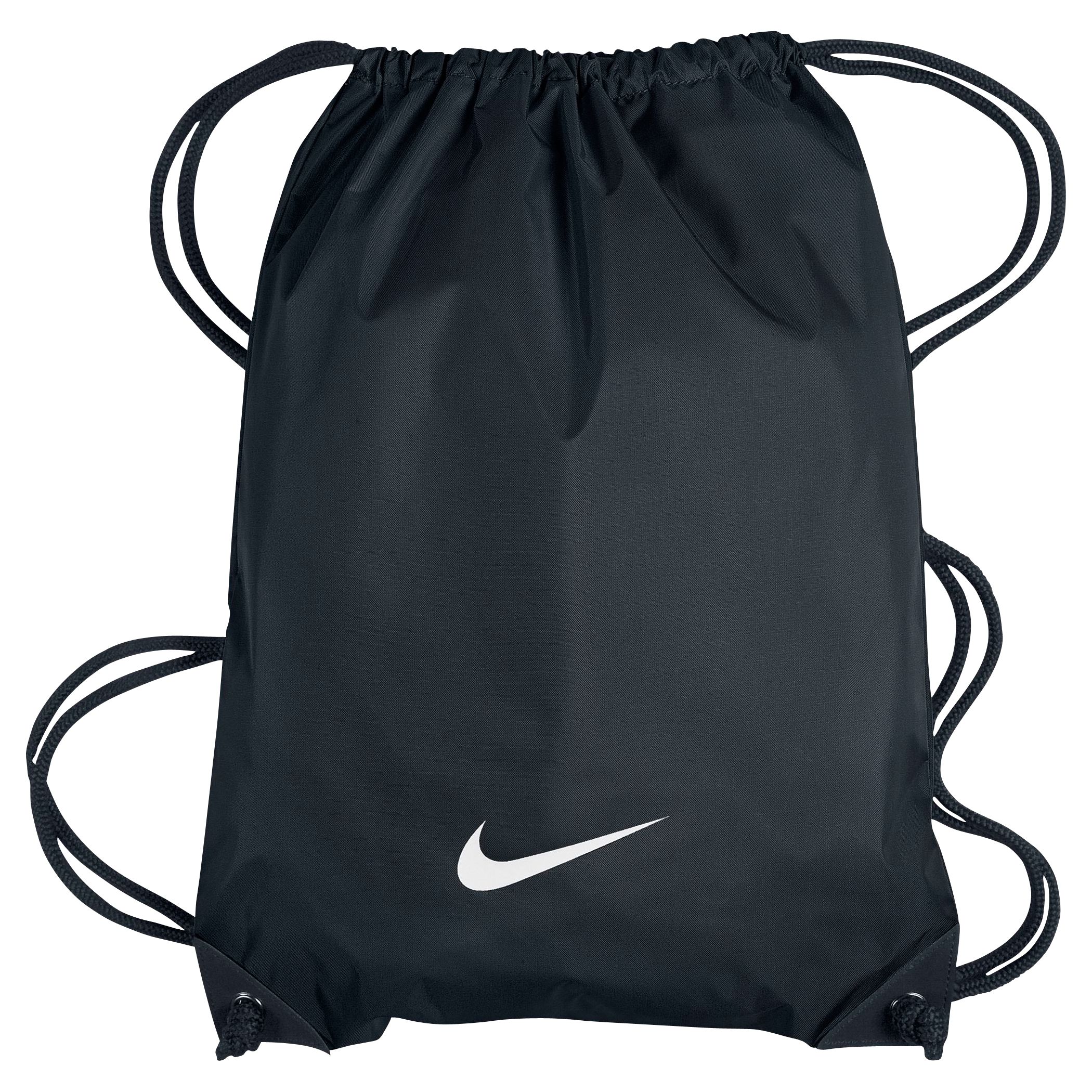 black nike drawstring backpack