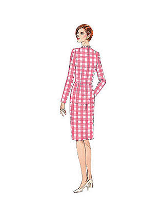 Vogue Women's Dress Sewing Pattern, 1004, Size 6