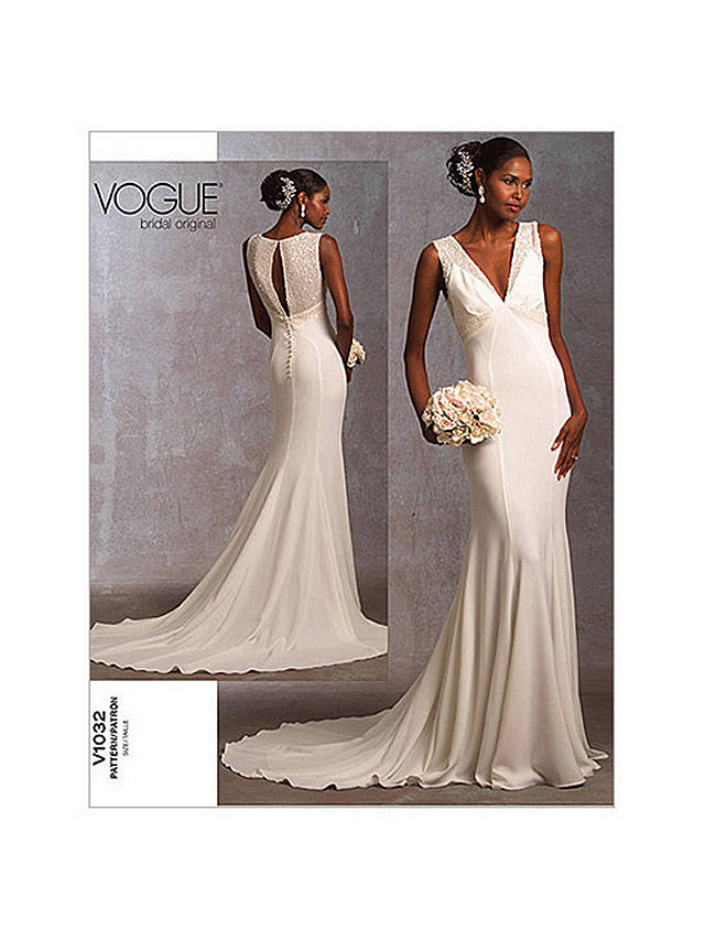 Vogue Bridal Women's Gown Sewing Pattern, 1032, A