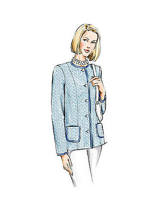 Vogue Women's Jackets Sewing Pattern, 7975a