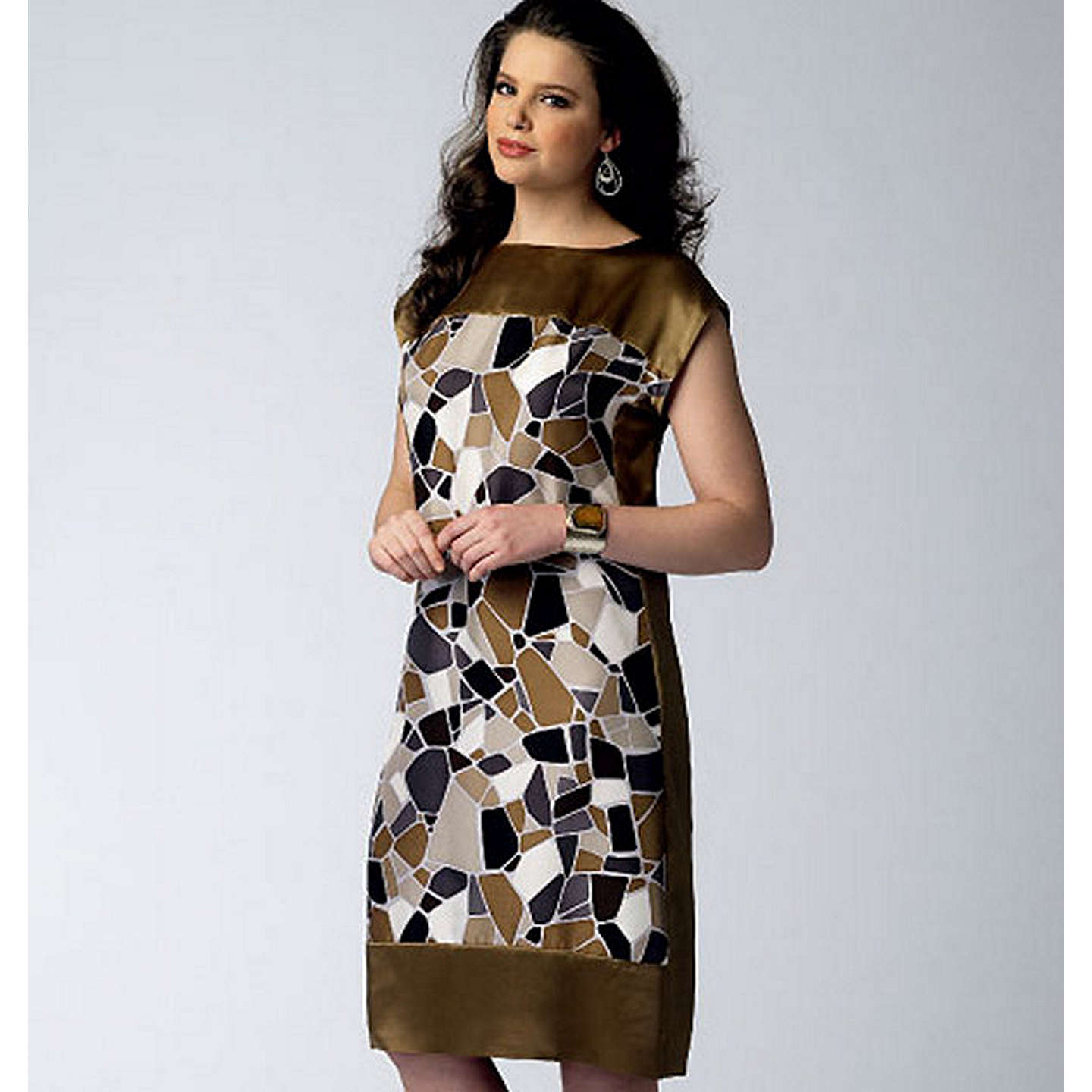 Vogue Todays' Fit Women's Dress Sewing Pattern, 1390, SZ at John Lewis