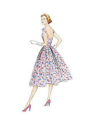 Vogue Women's Vintage Model Dresses Sewing Pattern, 2960AAX