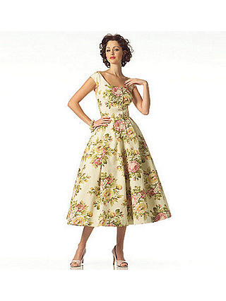 Vogue Women's Vintage Model Dresses Sewing Pattern, 2960AAX