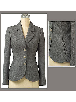 Vogue Claire Shaeffers Women's Jacket Sewing Pattern, 8333d