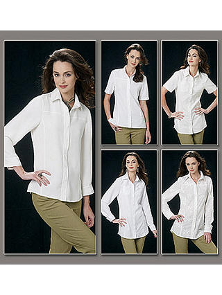 Vogue Women's Shirt Sewing Pattern, 8689aa