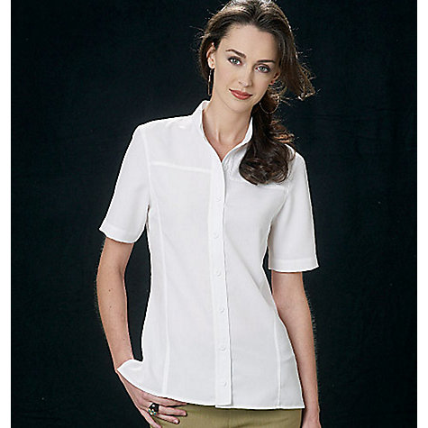 Buy Vogue Women's Shirt Sewing Pattern, 8689 | John Lewis