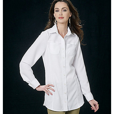 Buy Vogue Women's Shirt Sewing Pattern, 8689 | John Lewis