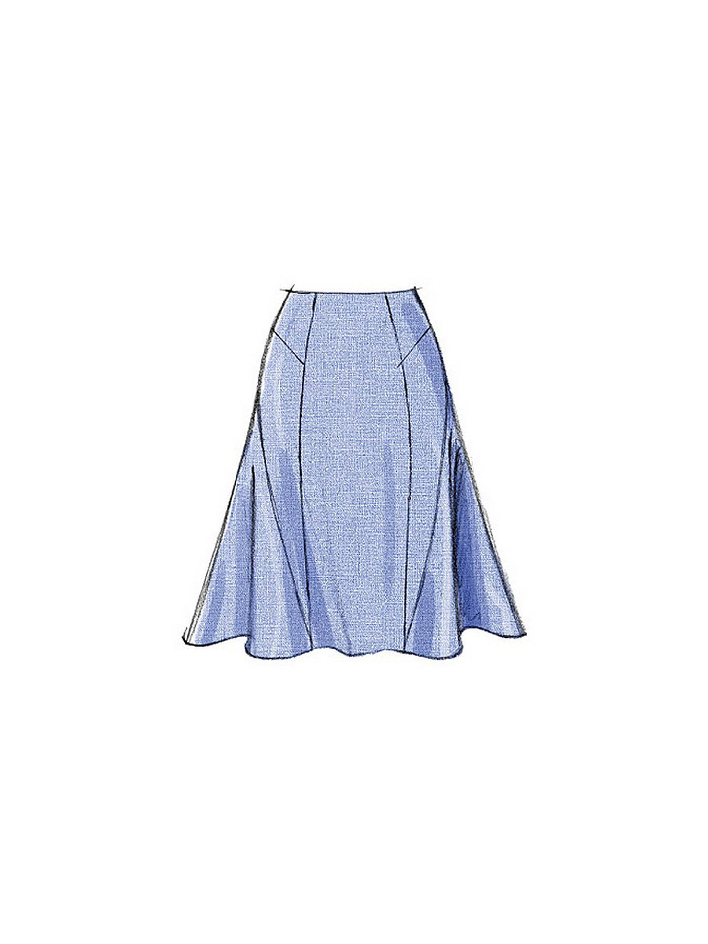 Vogue Women's Skirt Sewing Pattern, 8750 at John Lewis & Partners