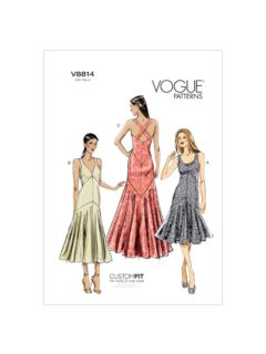 Vogue Women s Dresses Sewing Pattern 8814