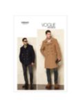 Vogue Men's Jacket and Trousers Sewing Pattern, 8940