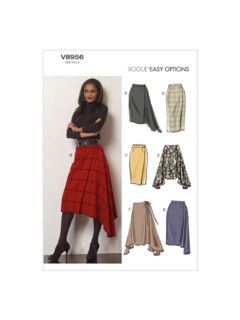 Vogue Women's Skirts Sewing Pattern, 8956a5