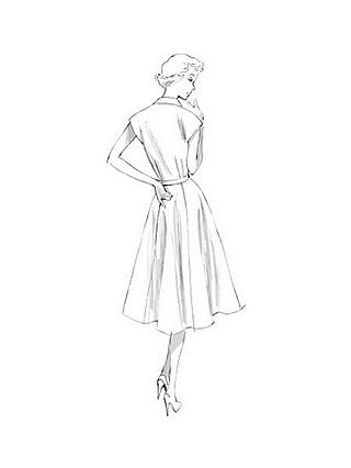 Vogue Vintage Women's Dress Sewing Pattern, 9000b5