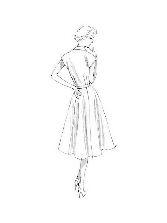 Vogue Vintage Women's Dress Sewing Pattern, 9000b5
