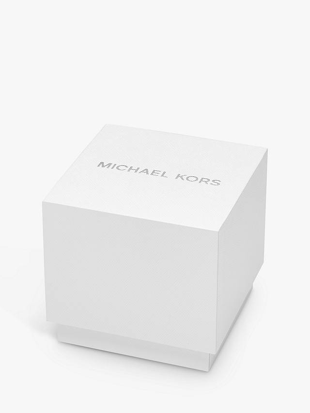 Michael Kors MK5615 Mini Chronograph Bracelet Strap Watch, Silver at ...