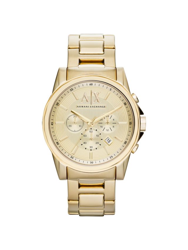 Armani exchange shop gold