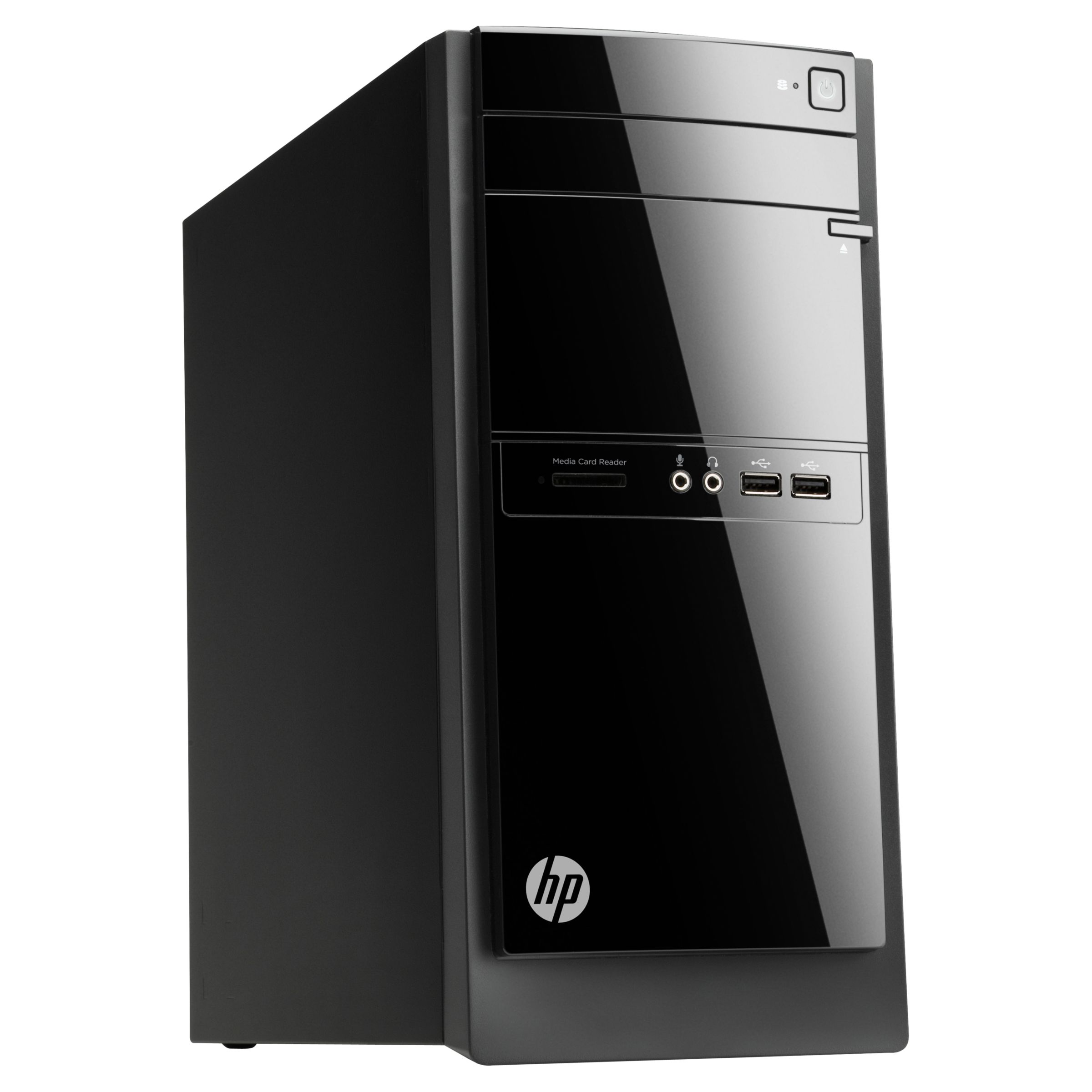 HP 110-302na Desktop PC, Intel Core i3, 4GB RAM, 1TB, Black